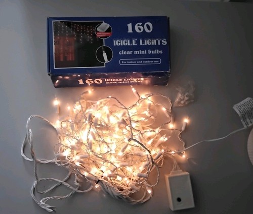 160 vintage icicle clear mini - 160,