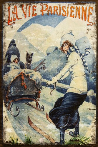Vintage vie parisienne - la,