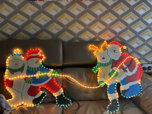 Vintage rope light tug war - light, of