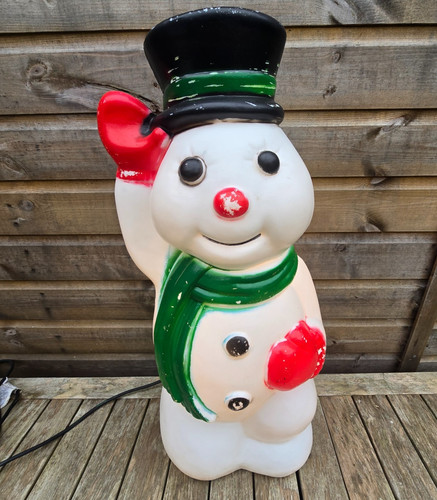Vintage christmas blow mould - vintage,