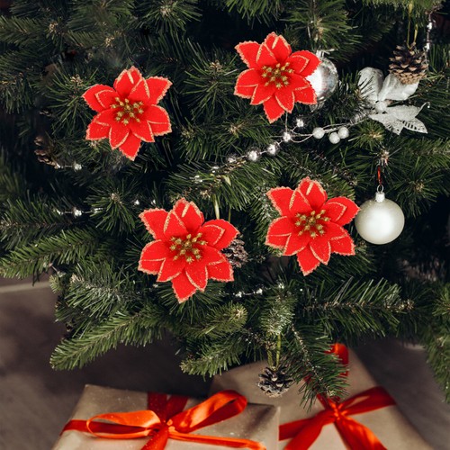 Pcs christmas tree flower - christmas,