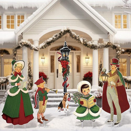 Set large vintage christmas - set,