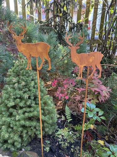Set stag christmas metal - stag,