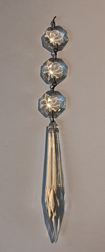 Vintage chandelier icicle - chandelier,
