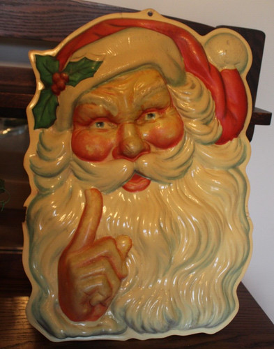Vintage santa claus head face - vintage,