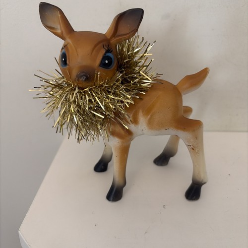 Vintage big eyes deer - big,