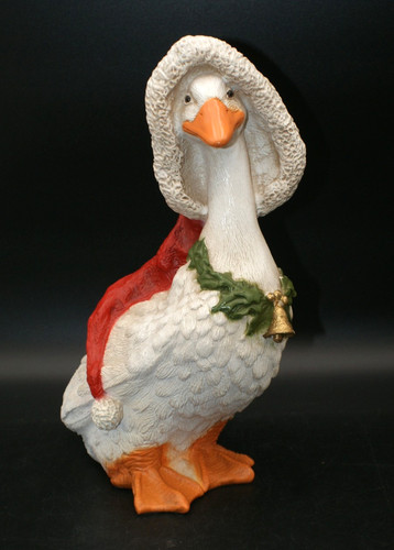 Vintage christmas goose decor - vintage,