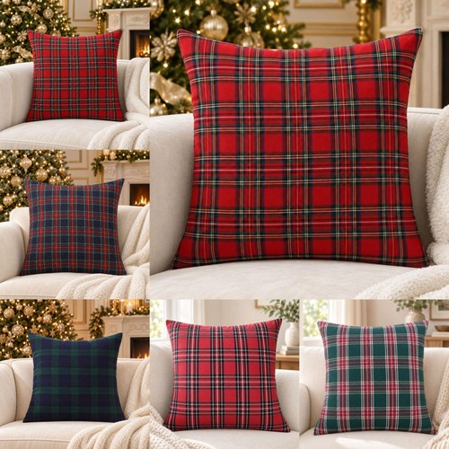 Christmas vintage tartan - christmas,
