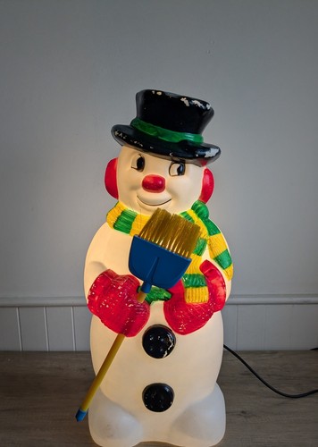 Vintage blow mold - blow, christmas