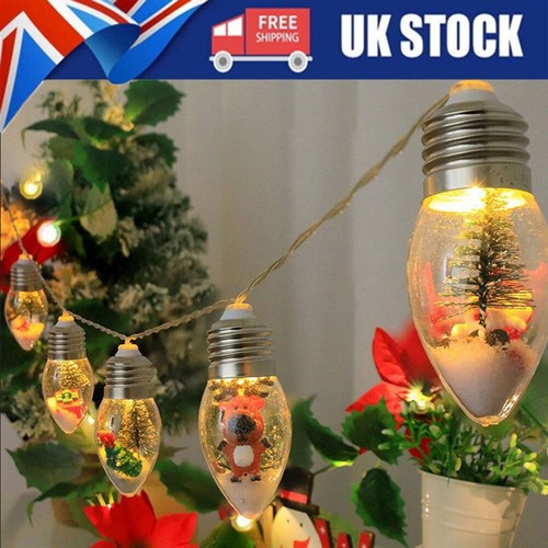 Christmas vintage bulbs string - christmas,