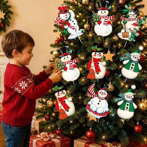 Pcs vintage snowman yard - vintage,