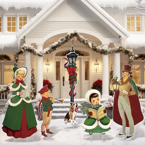 Set large vintage christmas - large,
