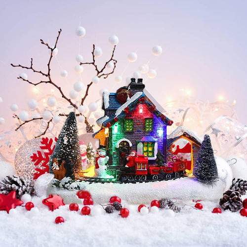 Led christmas house fairy - christmas,
