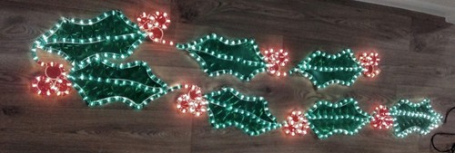 Vintage holly rope - holly,
