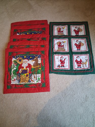 Vintage christmas cushion - vintage,