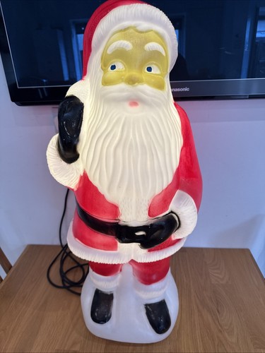 Vintage santa blow mold - santa,