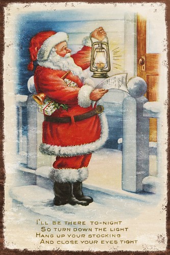 Vintage santa father christmas - santa,