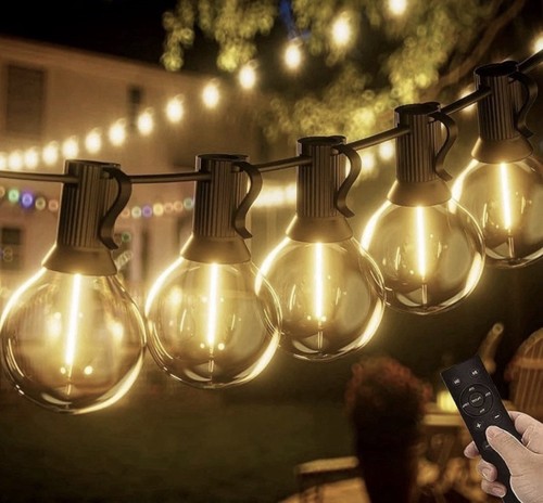 Festoon lights garden string - garden,